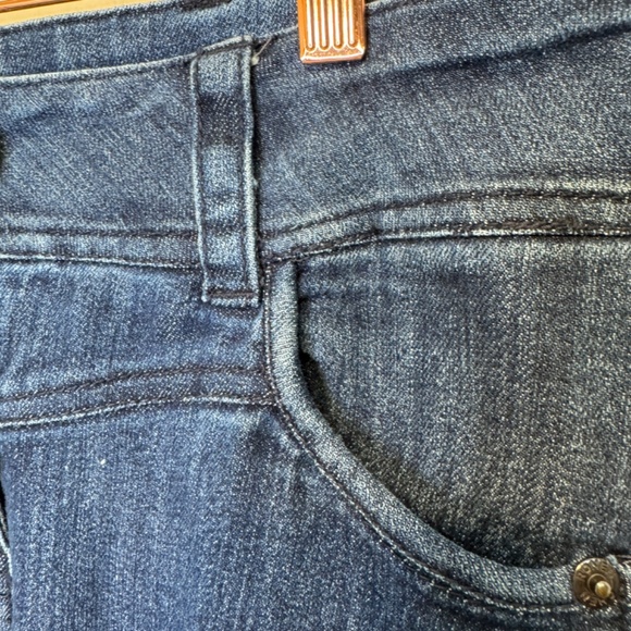 Ronen Chen Denim | Mid Rise VTG Indigo Soft Stretch Skinny Jeans - Picture 6 of 14